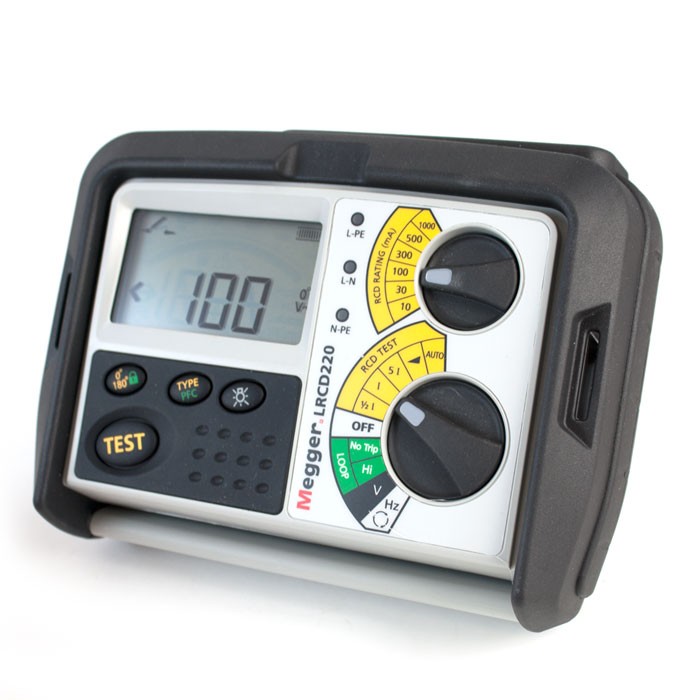 megger-LRCD220S_testiranje zaščite_RCD tester_1